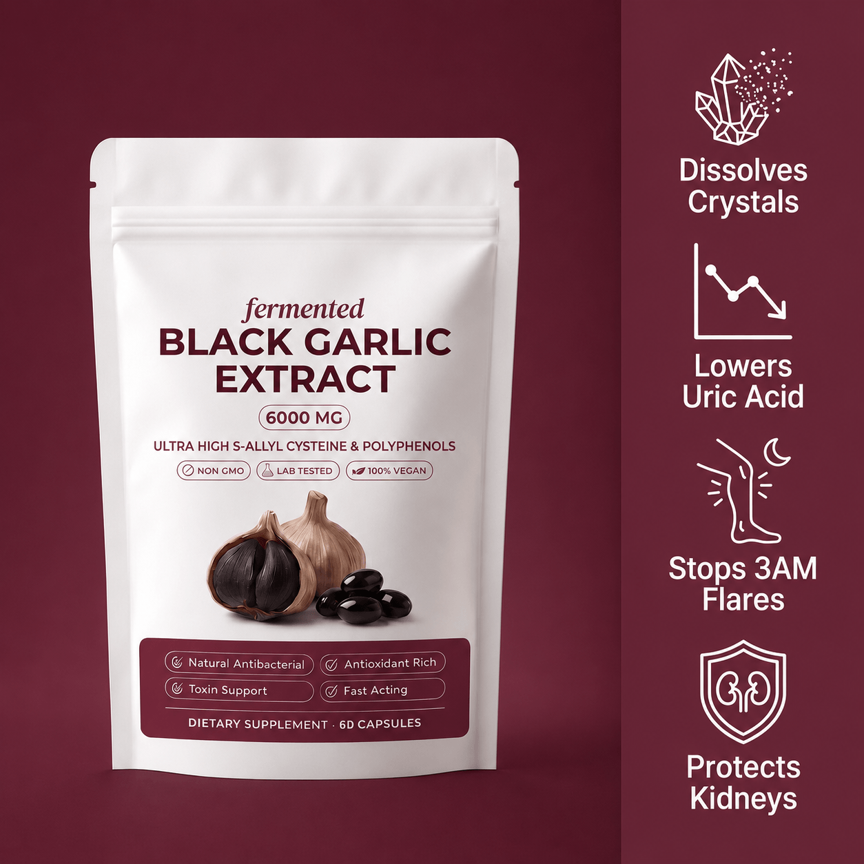 Nelvexa ® - Fermented Black Garlic Restoration Protocol