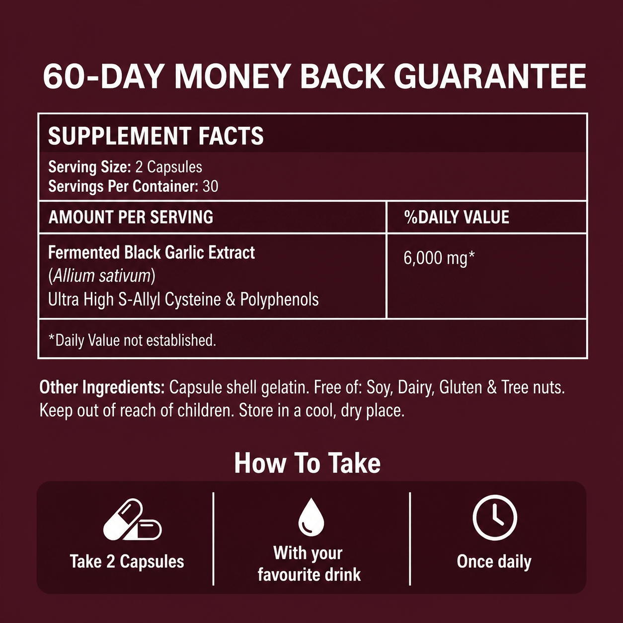 Nelvexa ® - Fermented Black Garlic Restoration Protocol