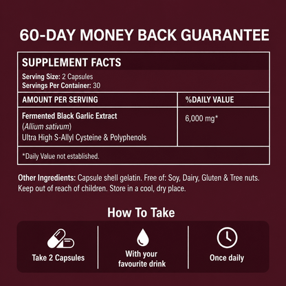 Nelvexa ® - Fermented Black Garlic Restoration Protocol