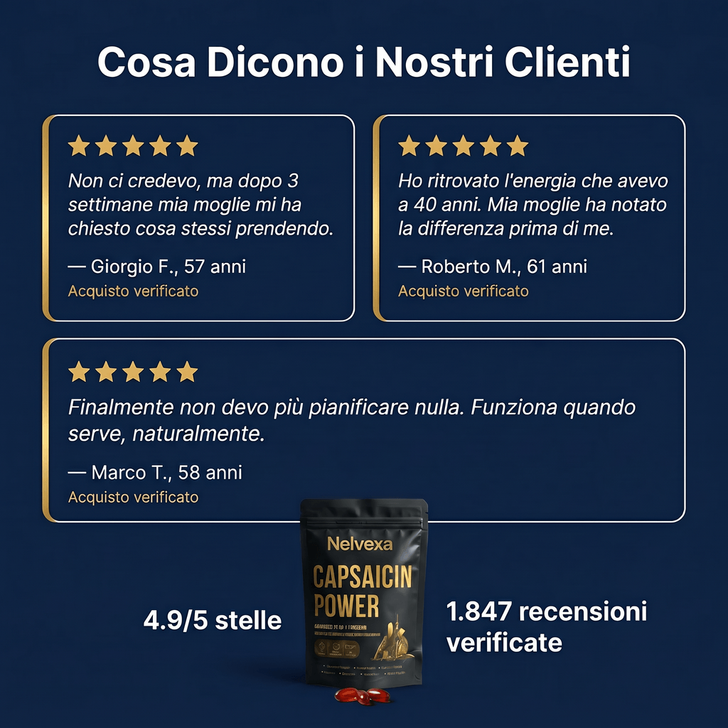 Migliore circolazione e Er*zione mattutina entro 2 settimane