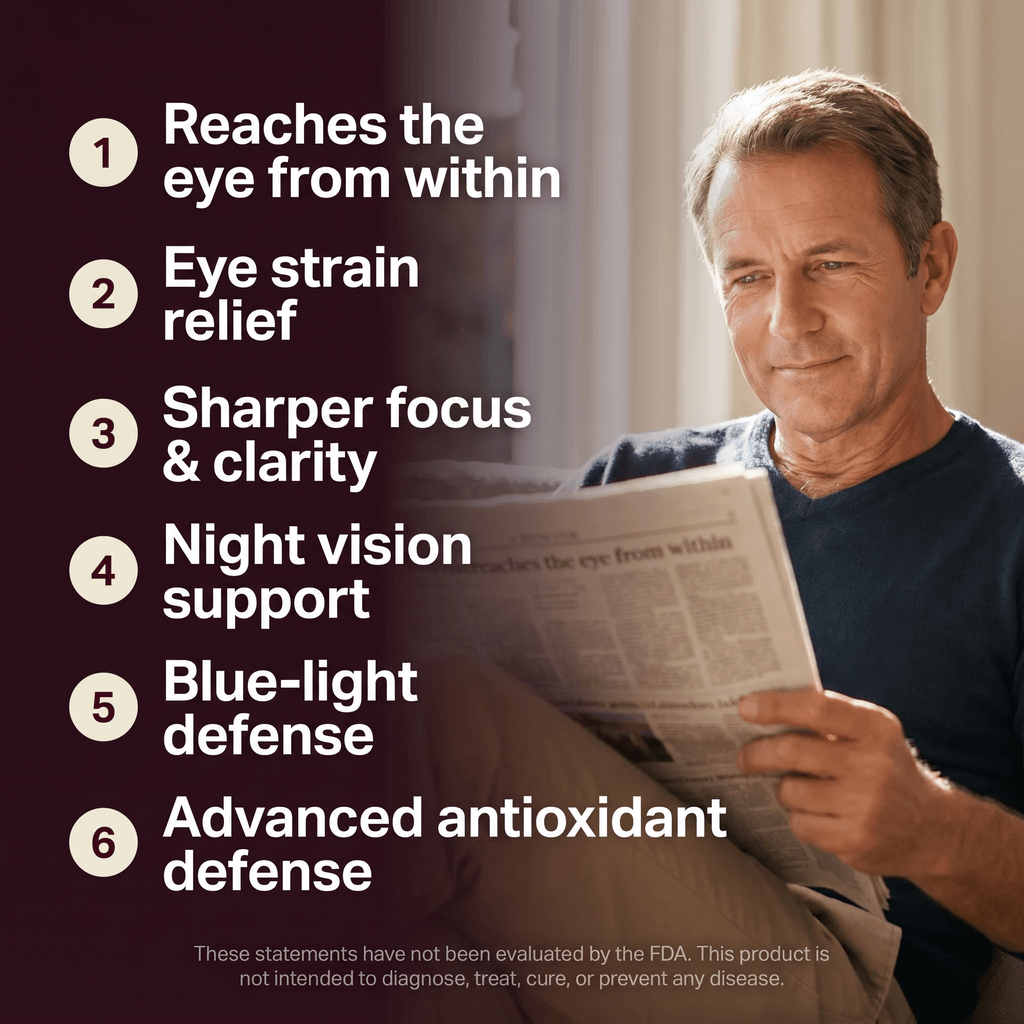 Nature's Most Powerful Eye Health & Vision Support